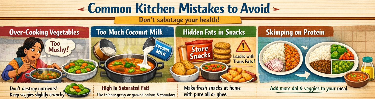 Heart-healthy cooking habits for every Indian home
