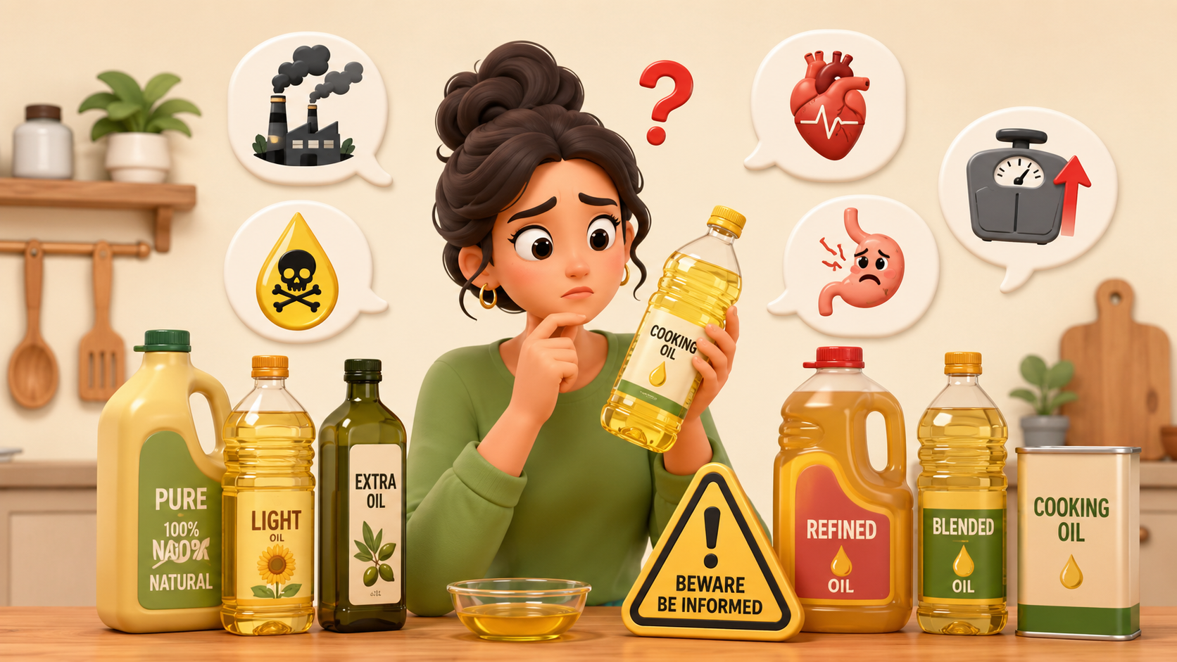 Choosing the right cooking oil matters for your child's health