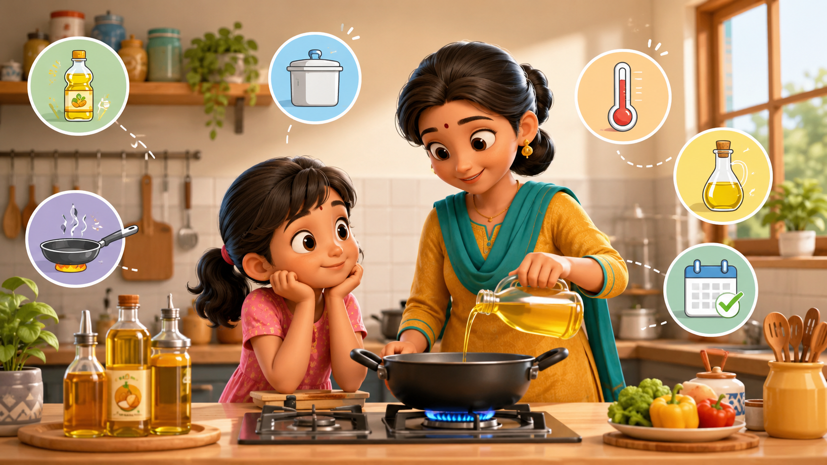 Choosing the right cooking oil matters for your child's health