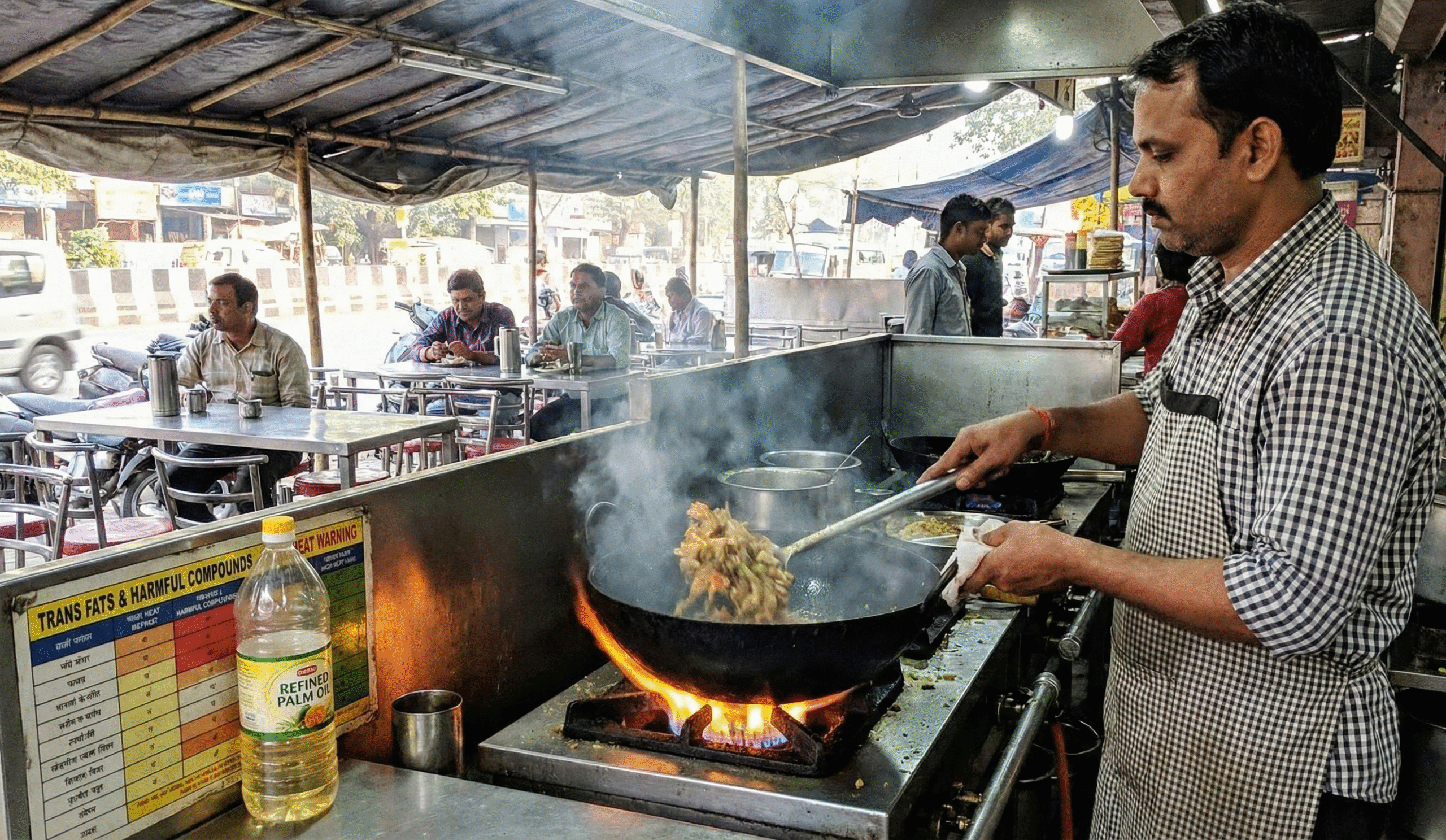 Refined oils and health impact in 2025.