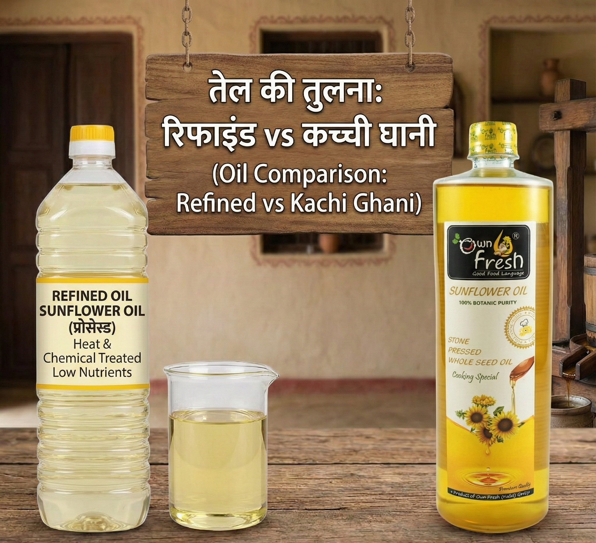 Refined oils and health impact in 2025.