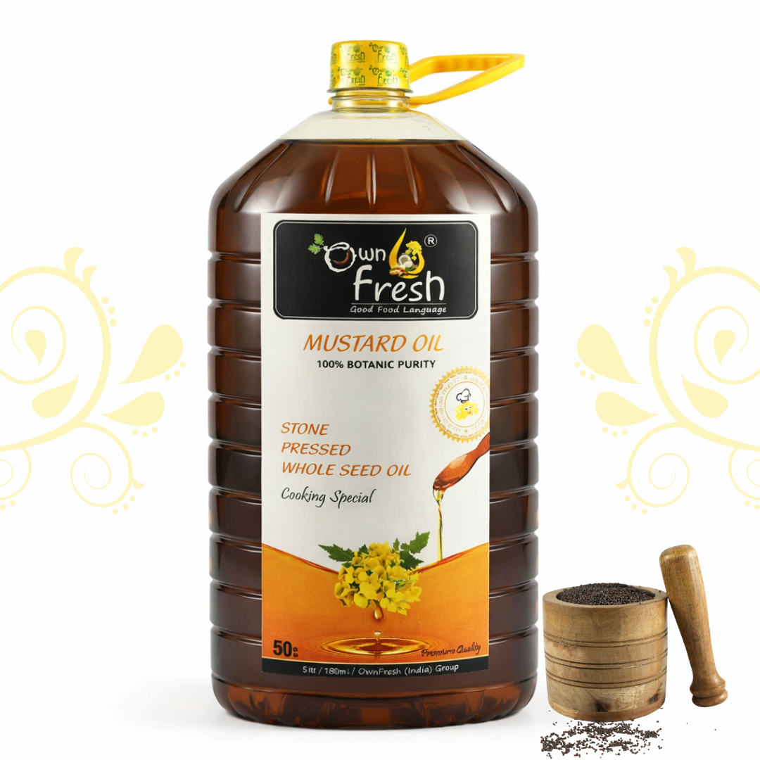 Why every Indian kitchen should have stone-pressed Mustard oil: 13 benefits by OwnFresh
