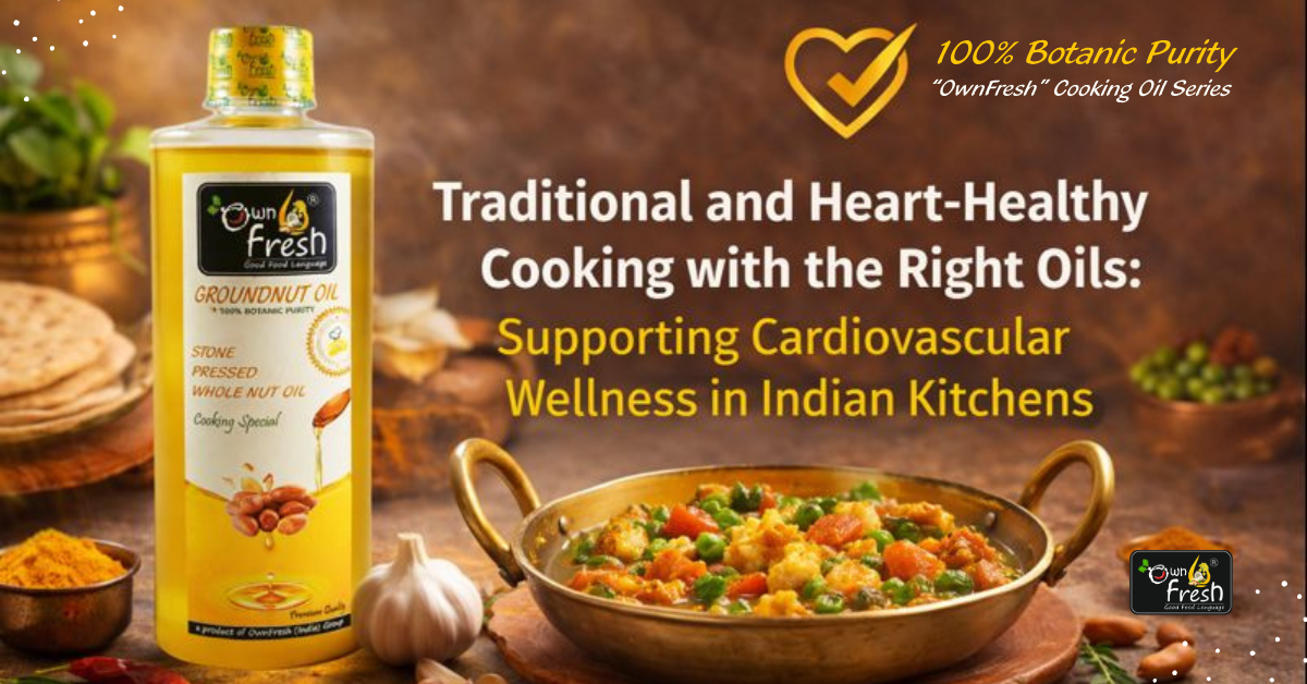 Traditional and heart-healthy cooking with the right oils: supporting cardiovascular wellness in Indian kitchens